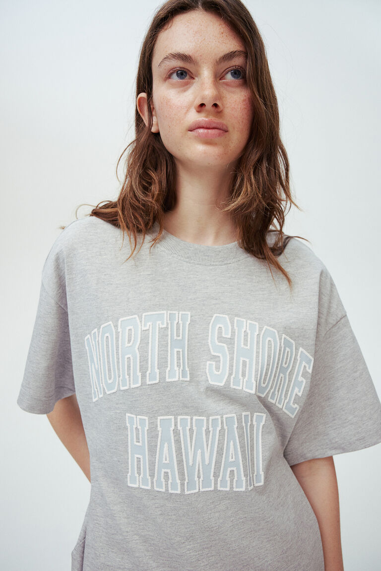 Oversized printed T-shirt