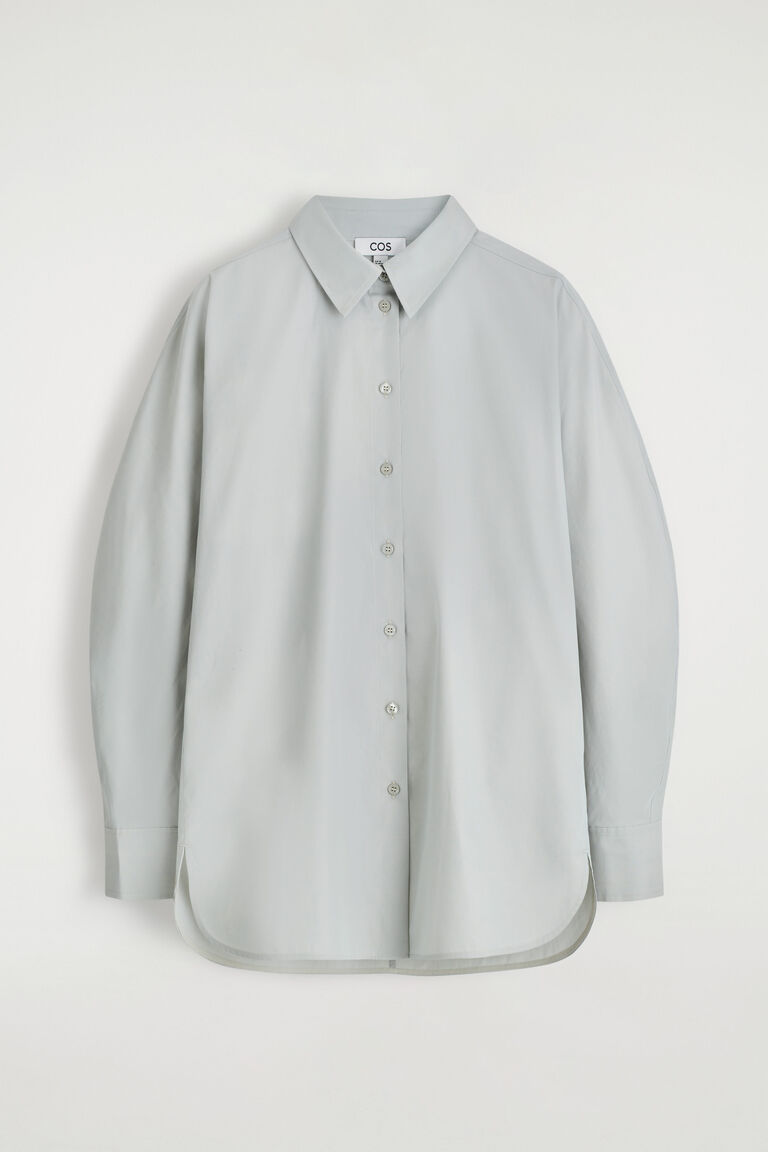 ROUNDED PIMA COTTON SHIRT