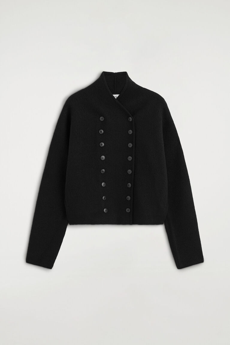 BOILED-WOOL UNIFORM JACKET