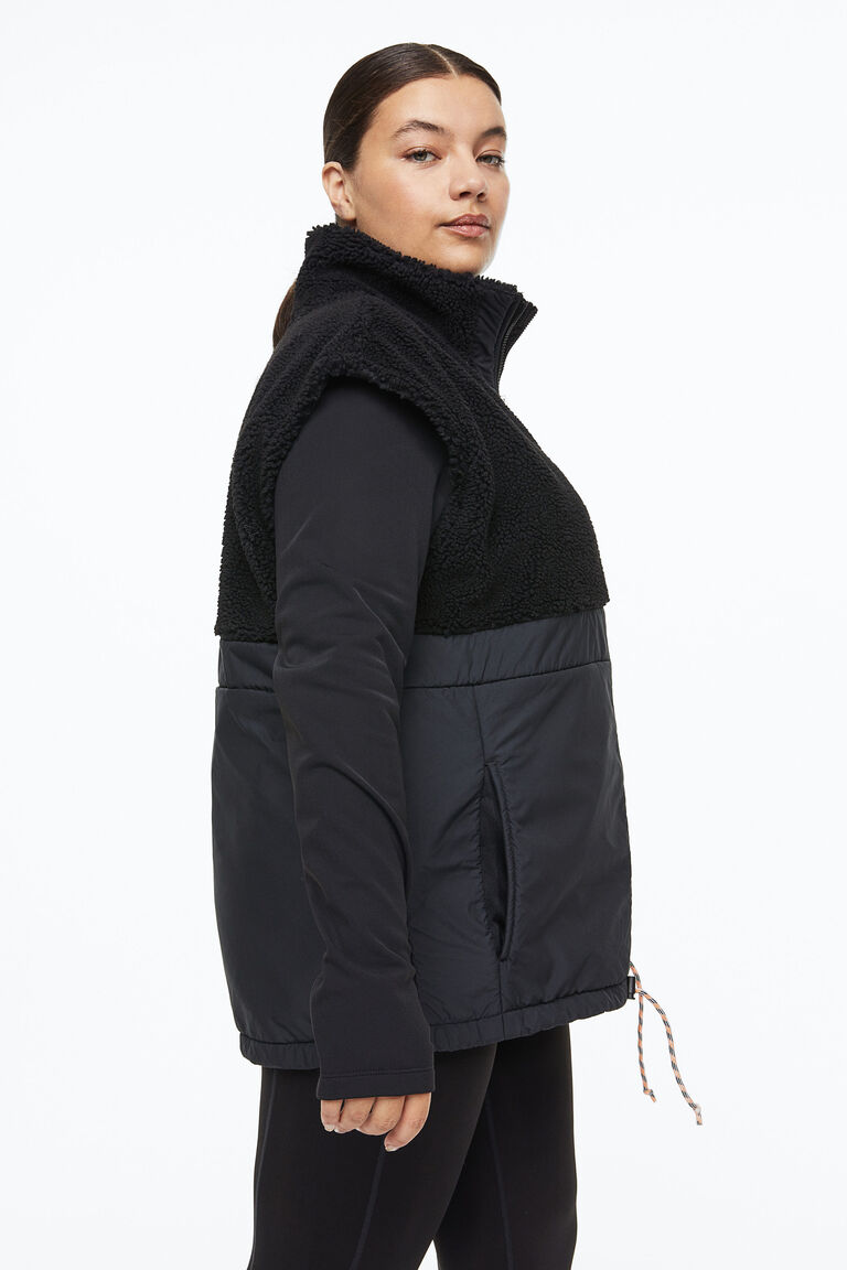 Gilet H&M écru Beige - Taille M Femme, Occasion Très Bon état, Coton
