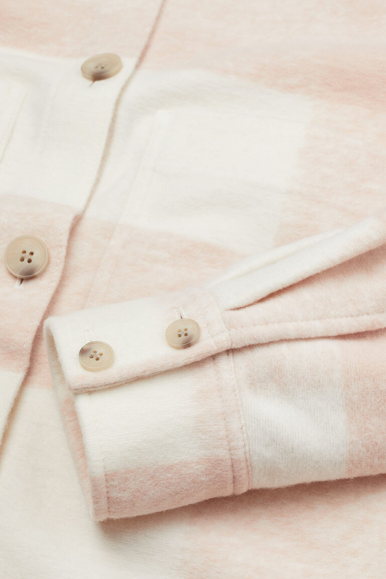 Felted shacket