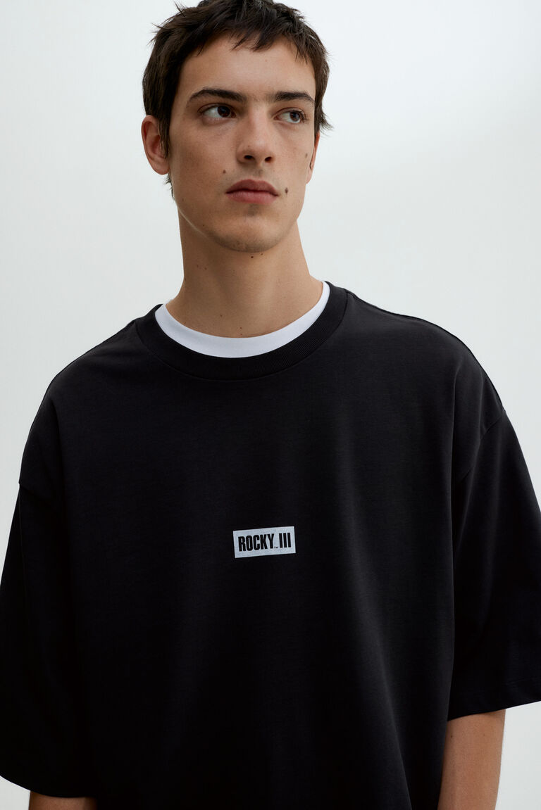 Tシャツ・カットソー RONRON I LUV RR OVER FIT T SHIRT WHITE BLACK RR25BST4289WB I LUV RR OVER FIT T SHIRT WHITE BLACK - RONRON 론론