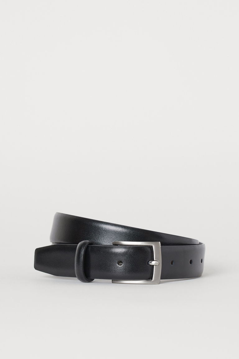 Leather belt