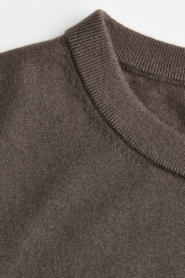 Blend Cashmere Jumper With Camouflage Hood Black