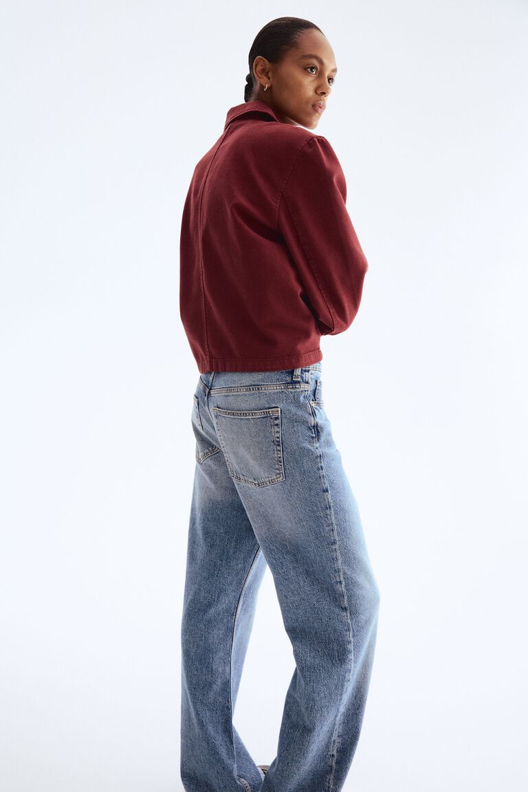 H＆M コットンツイルジャケット XS コットンツイルシャツジャケット - ベージュ - Kids | H&M JP