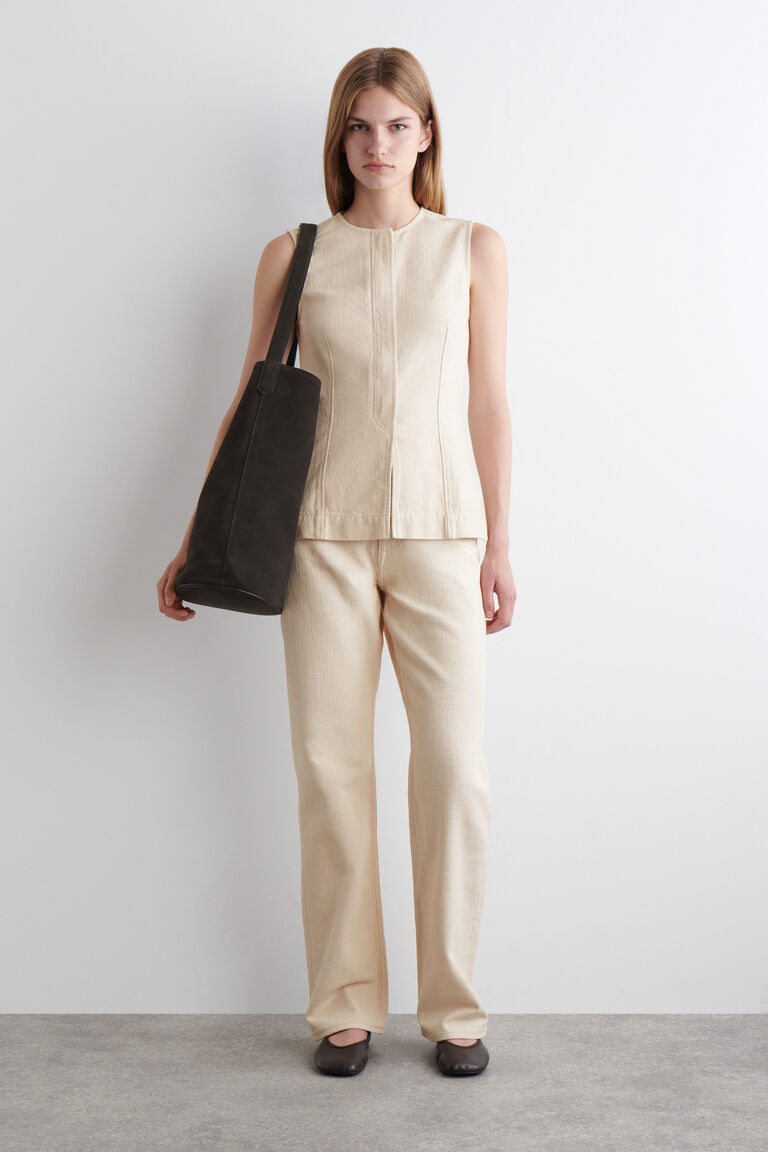 REPRISE CANVAS STRAIGHT-LEG JEANS
