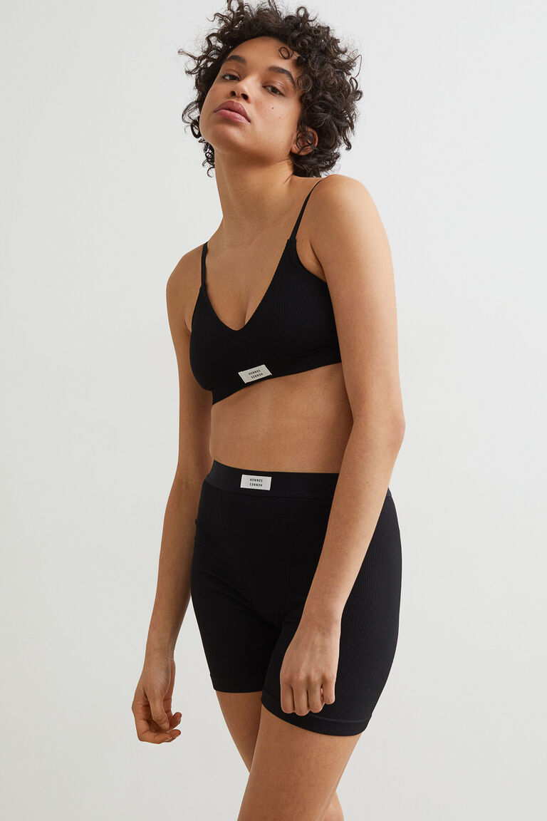 Seamless biker shorts