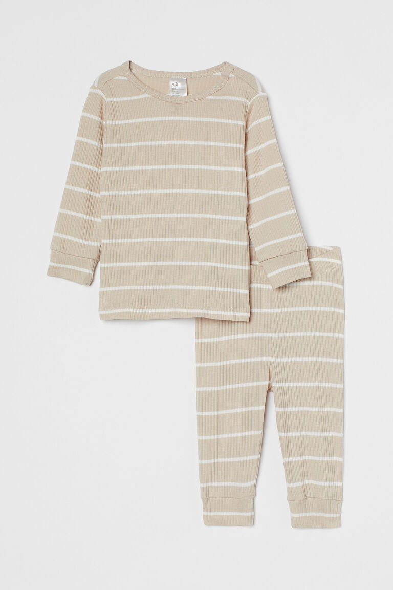 Ribbed Two-Pieces Set