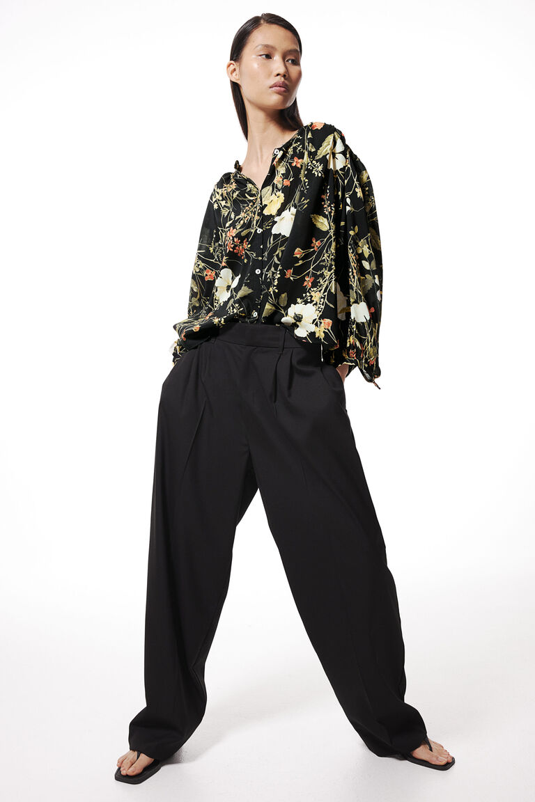 Blossom Breeze Balloon Sleeve Blouse main image 1