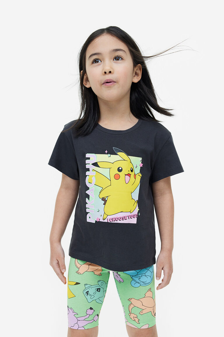 Printed cycling shorts