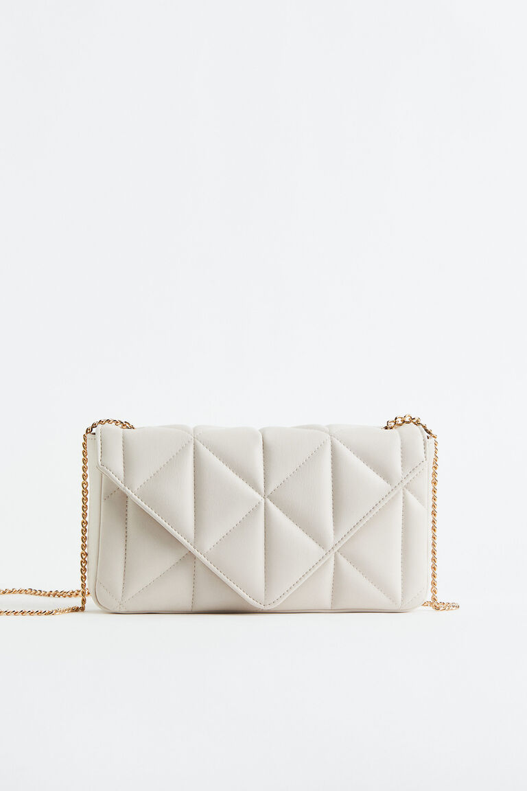 Quilted shoulder bag