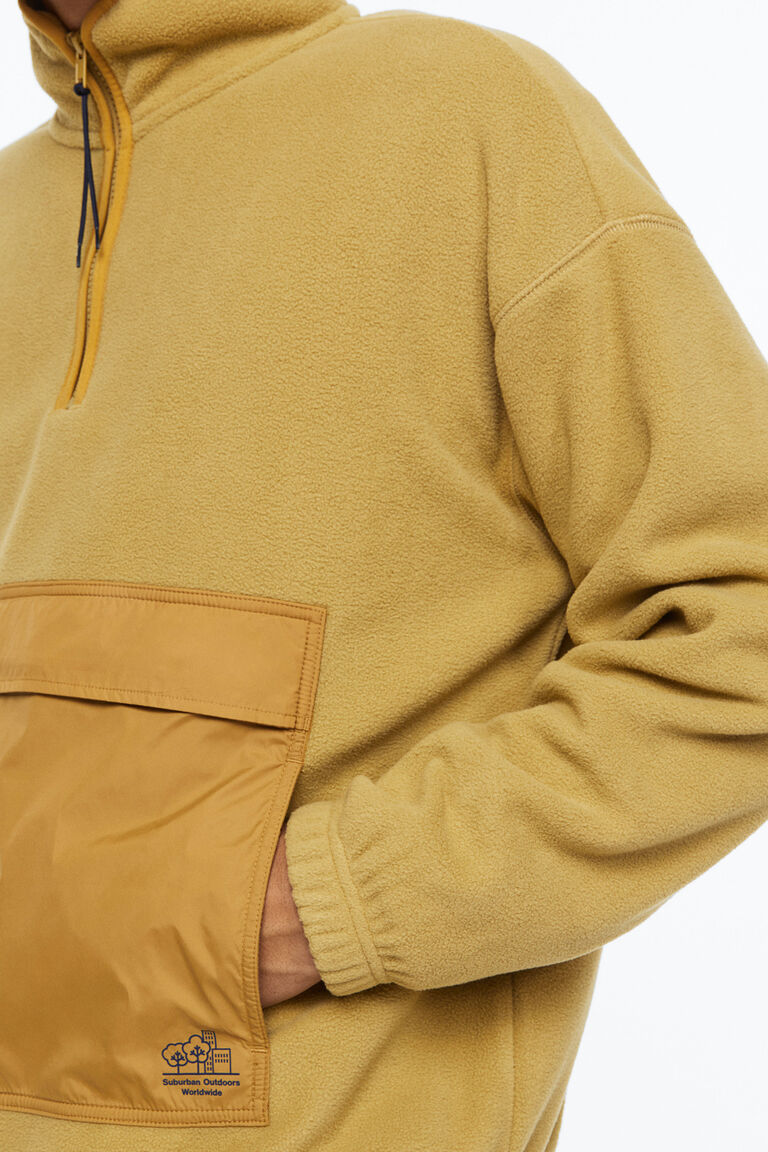 Oversized Fit Fleece top