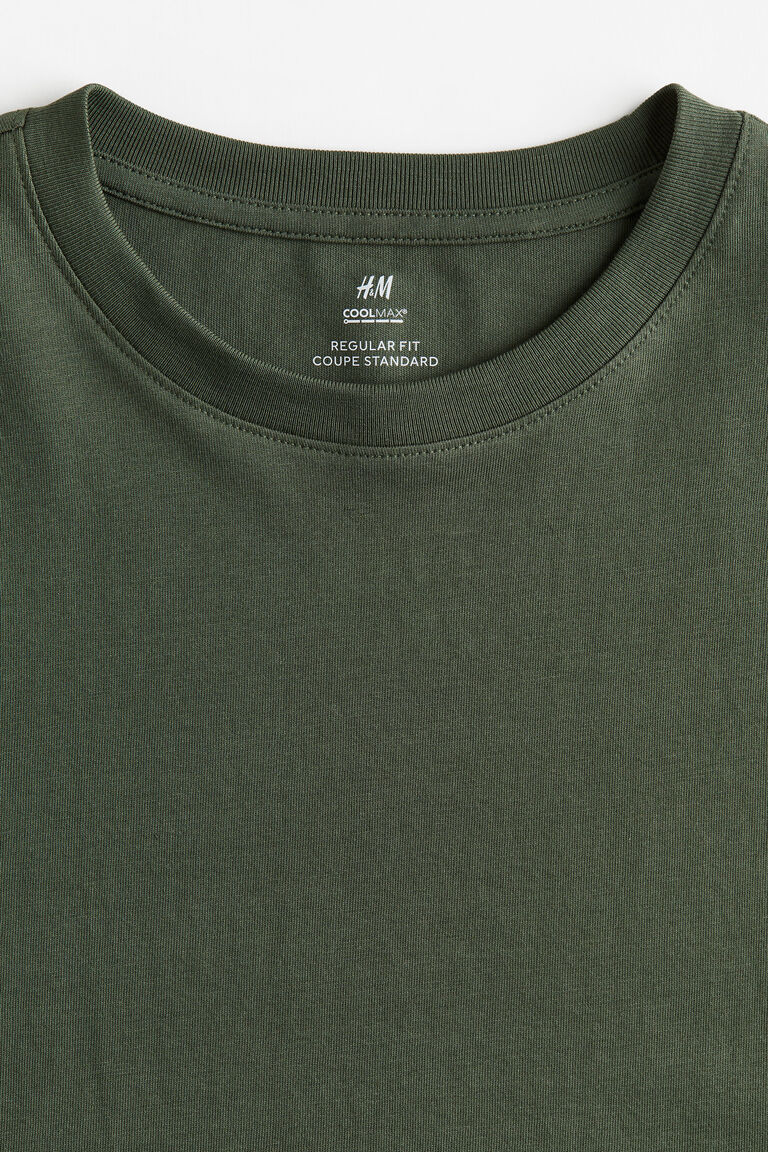 ◆ boohoo ◆ シームレス マッスルフィット Tシャツ / khaki 552d449a02aea76494329339e6a918