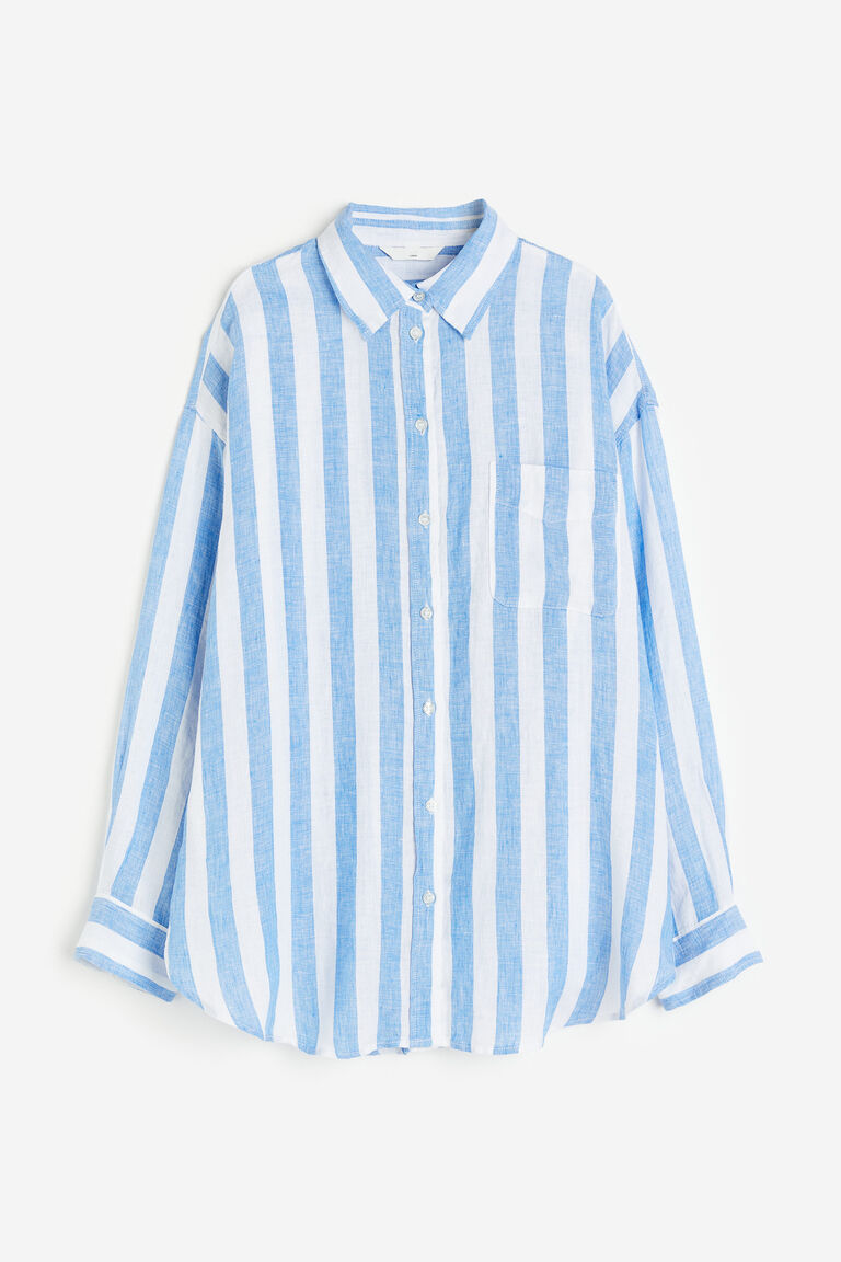 Vera Linen Oversized T-shirt