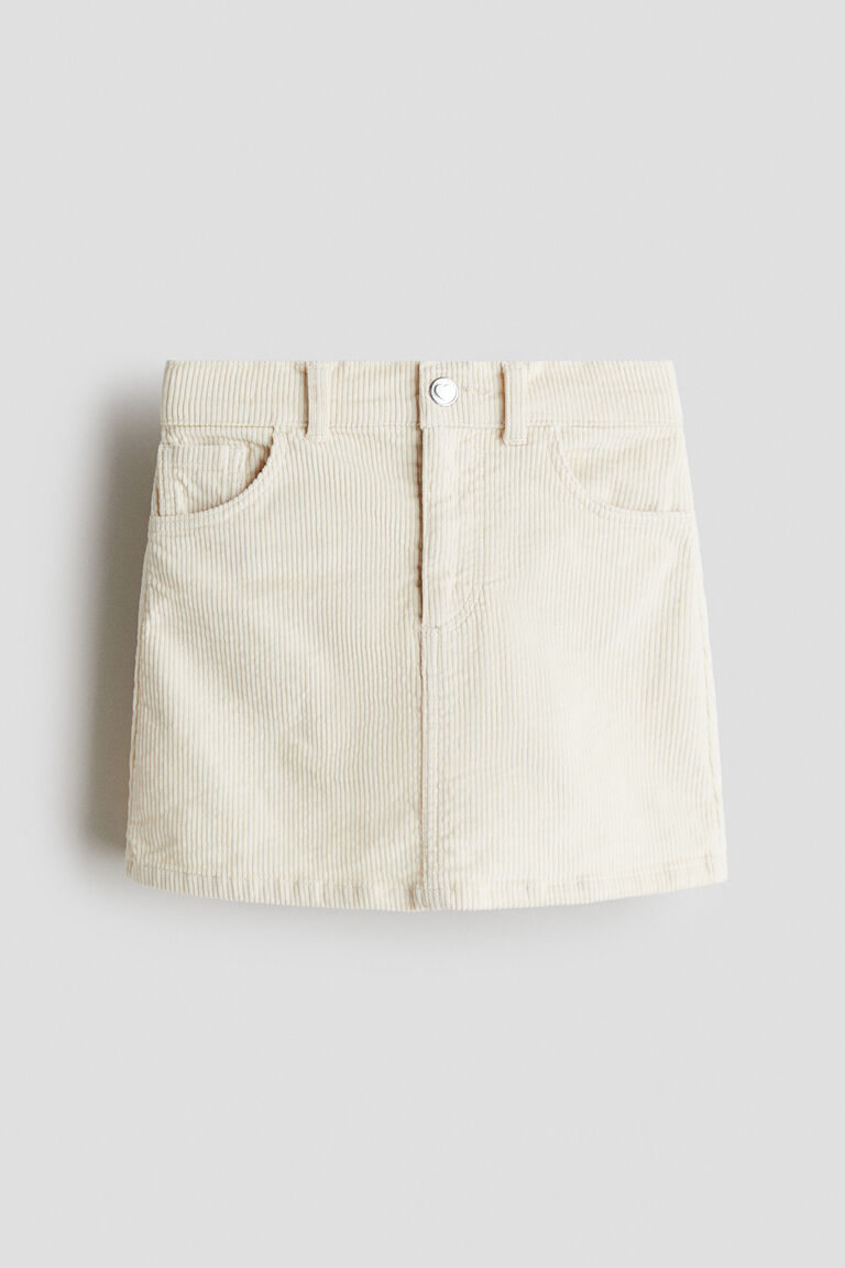 Corduroy skirt