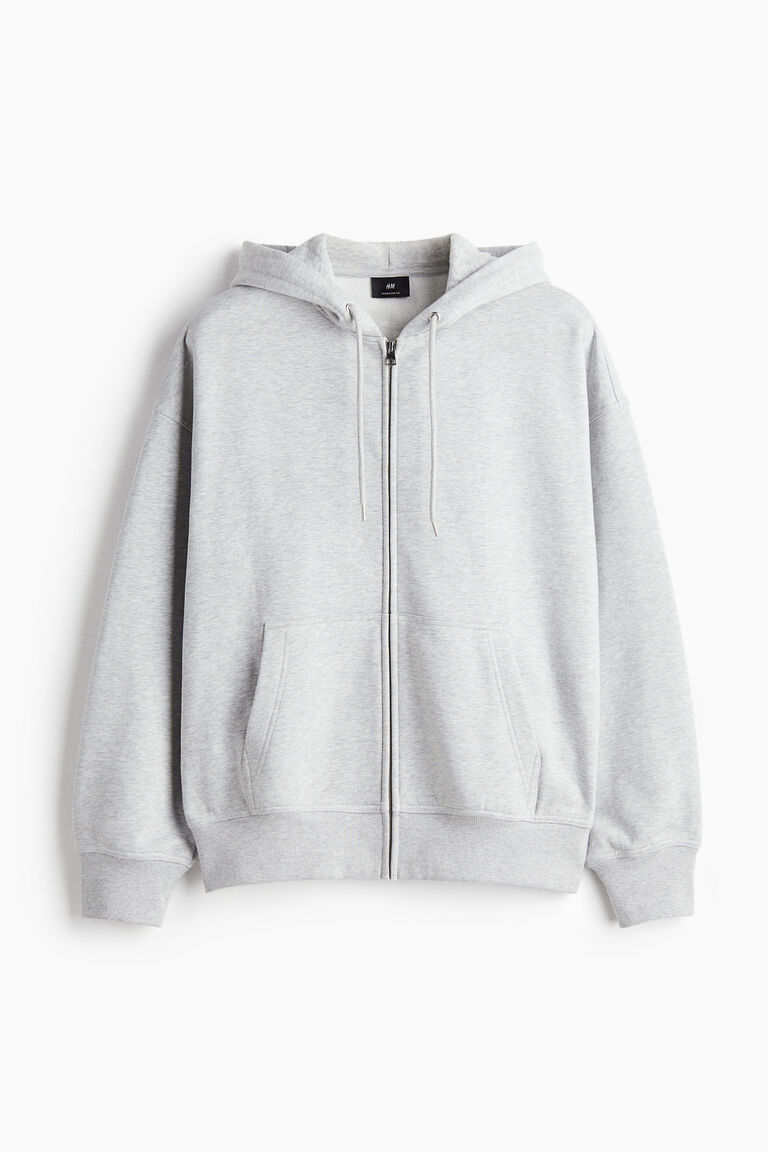 【極美品】ドゥーズィエムクラス Oversized Zip Hoodie Oversized Fit Zip-through hoodie
