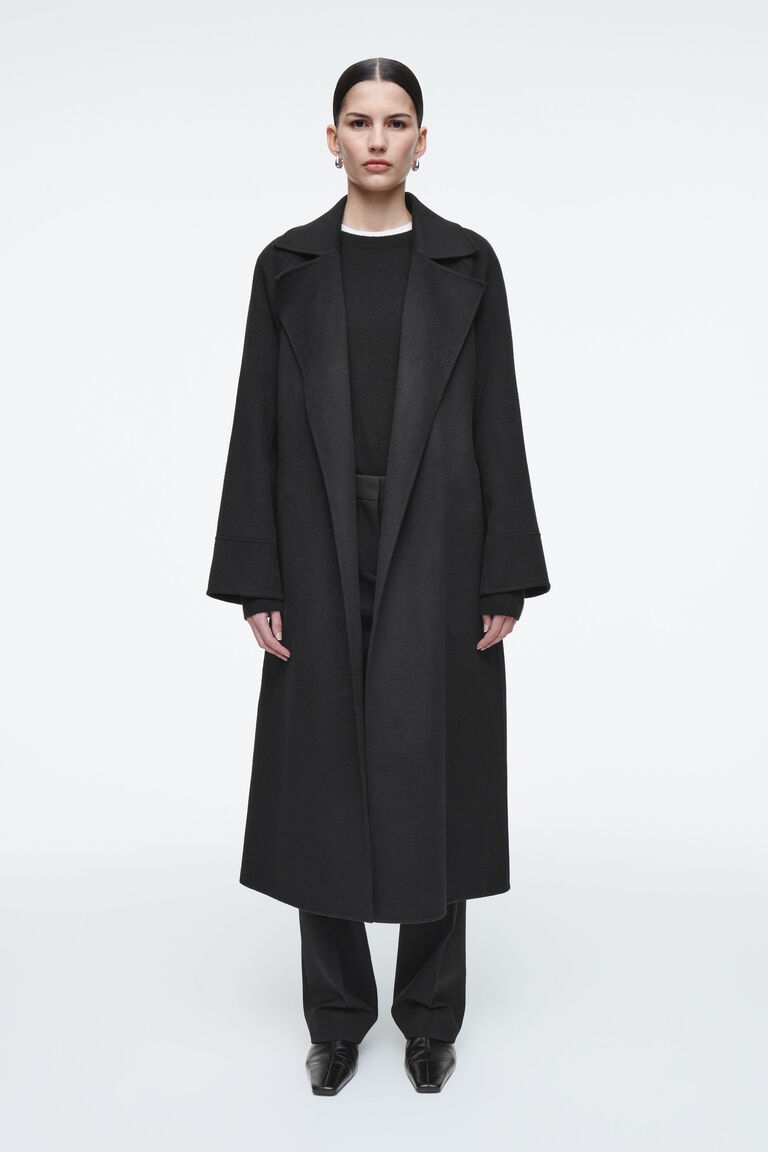 人気商品は BELTED DOUBLE-FACED WOOL COAT ジャケット・アウター