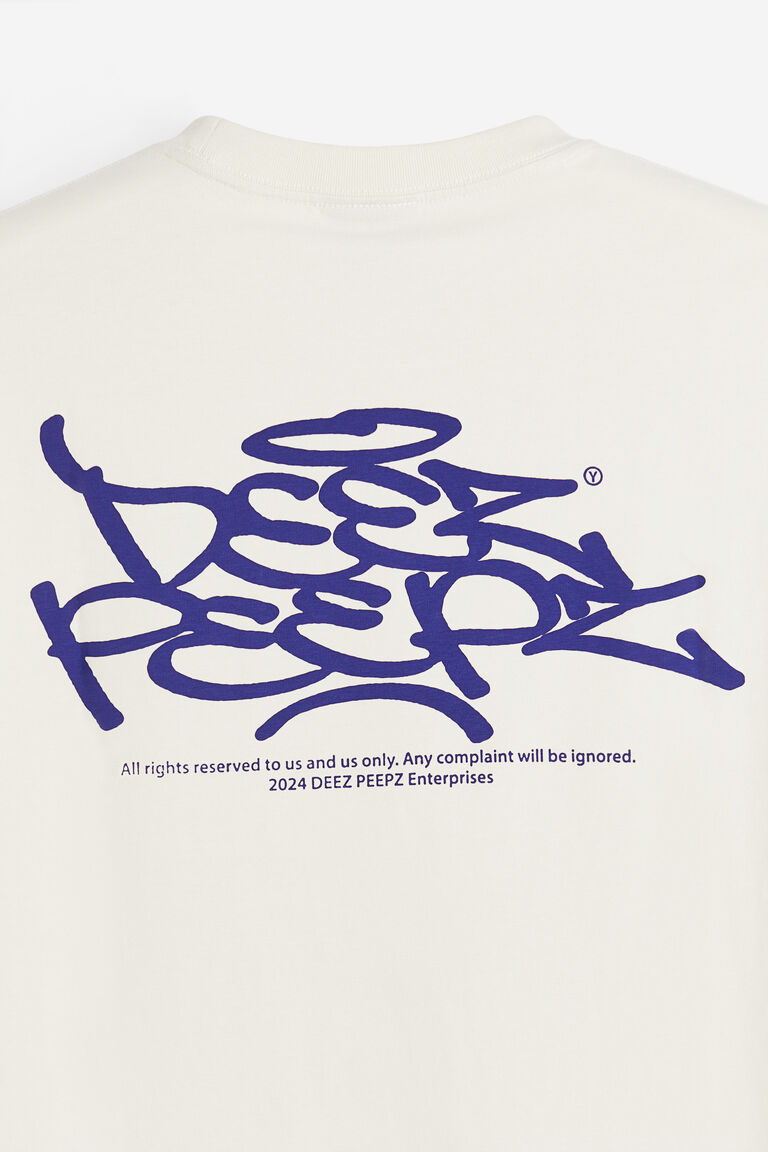 Loose Fit Printed T-shirt