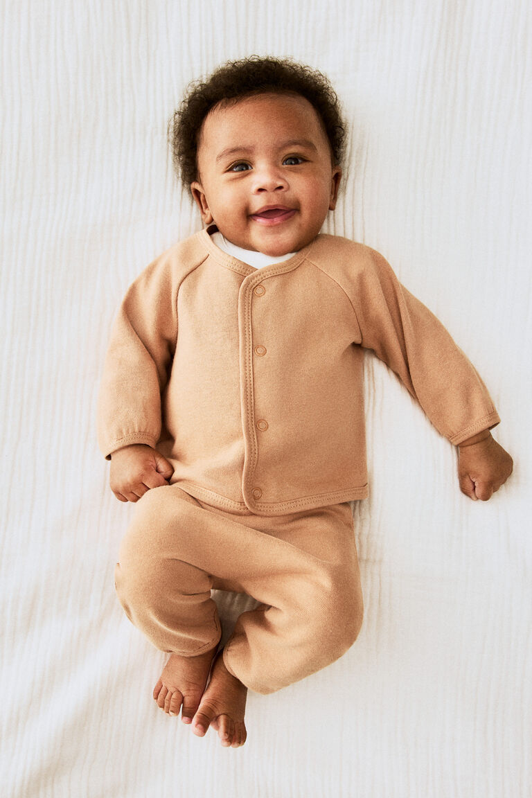 2-piece super soft cotton jersey set