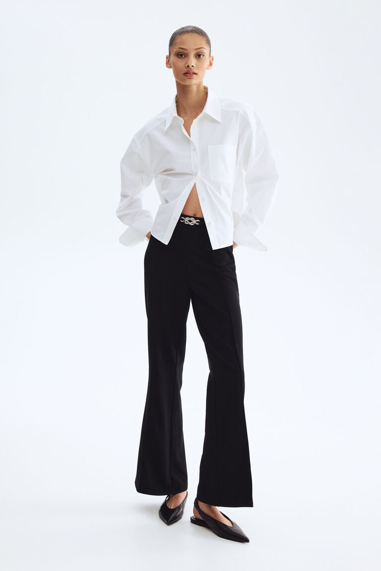 Bootcut Ponte di Roma trousers