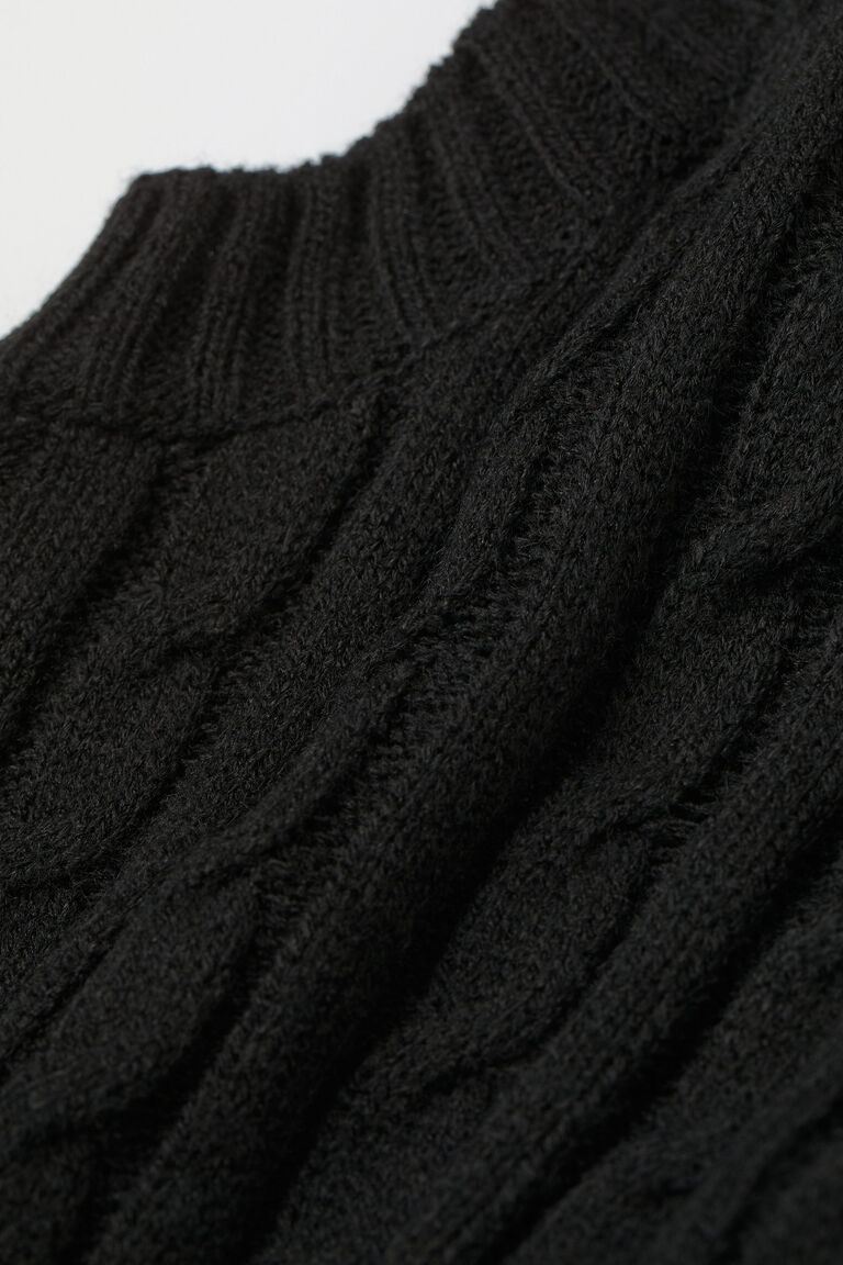 Cropped sweater vest