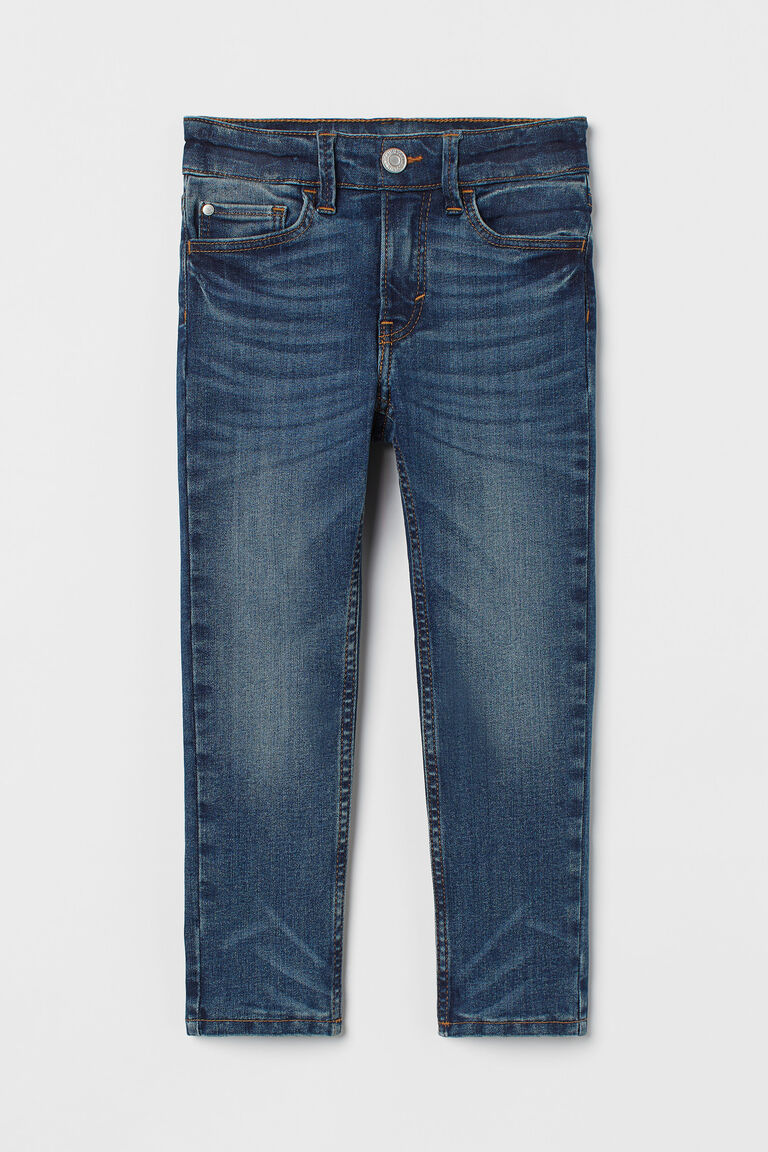 h&m lined jeans