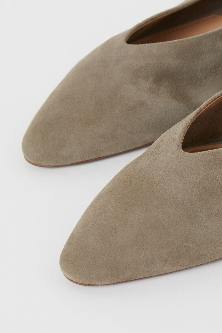pointed ballet pumps h&m