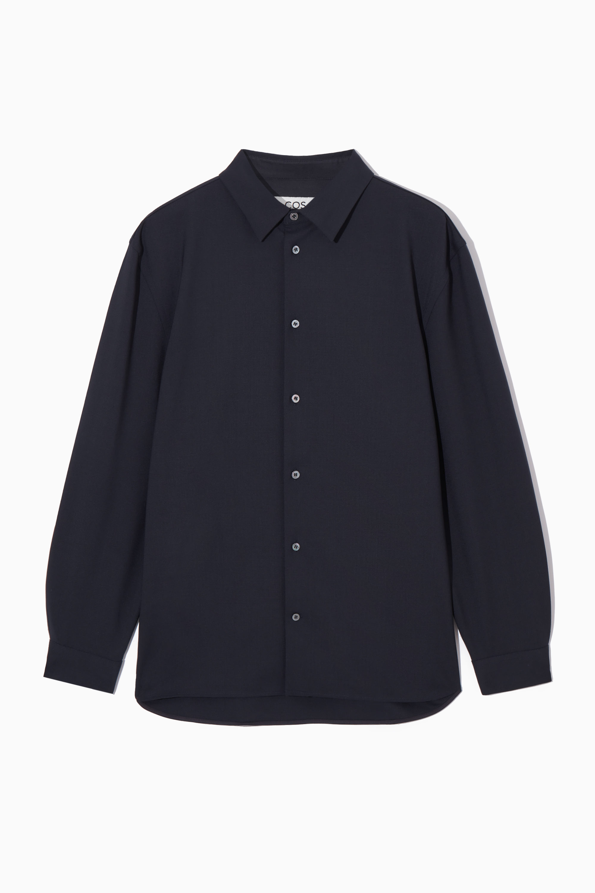 RELAXED WOOL-BLEND SHIRT