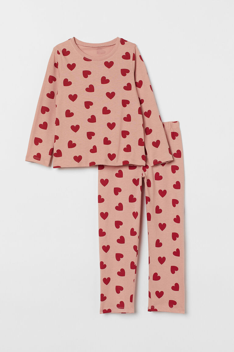 Cotton jersey pyjamas