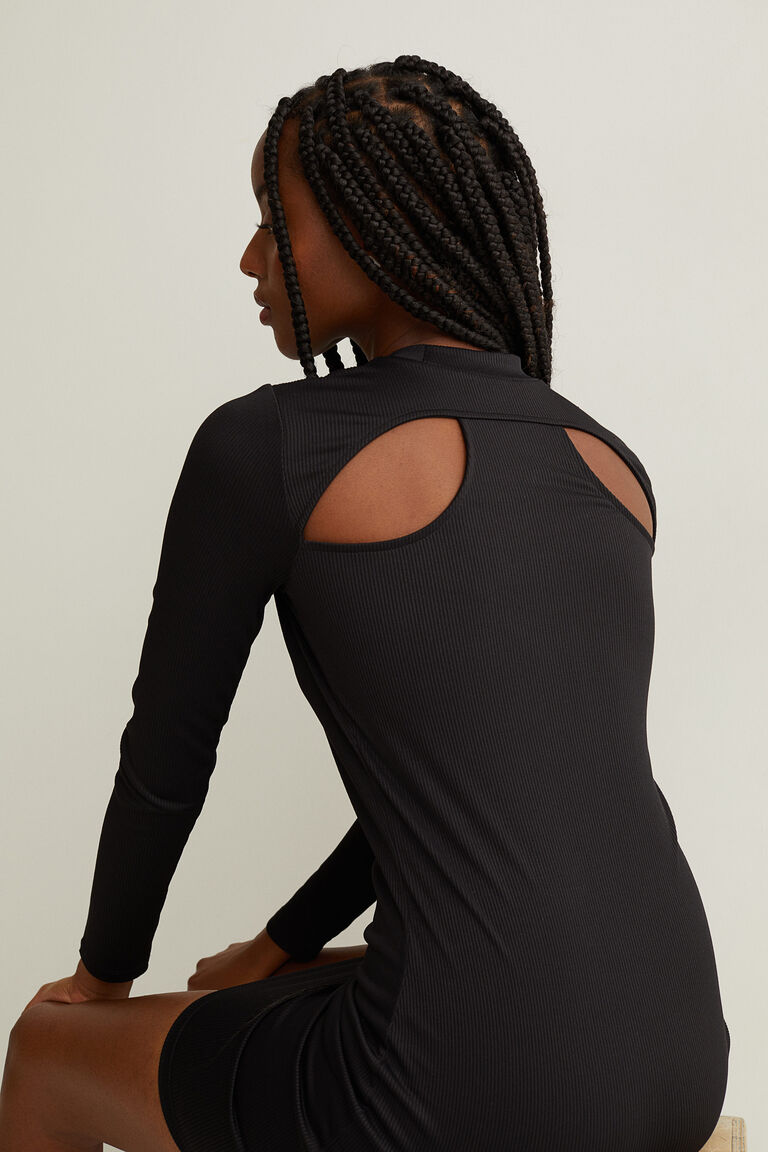 Jersey bodycon dress