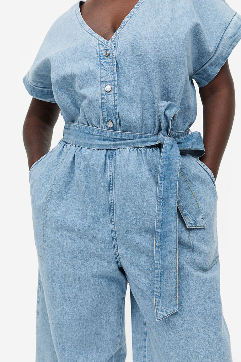 H&M+ Denim jumpsuit