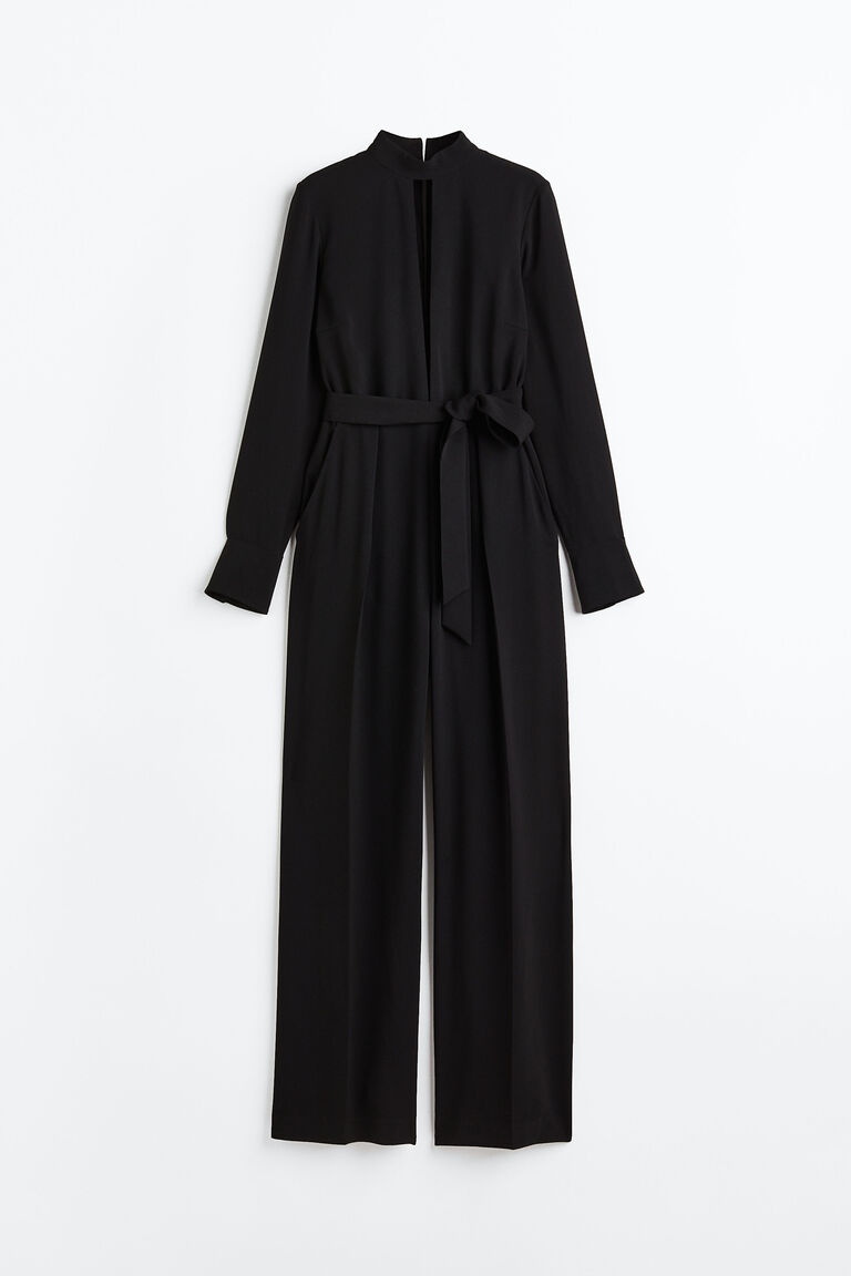 Tiebelt jumpsuit