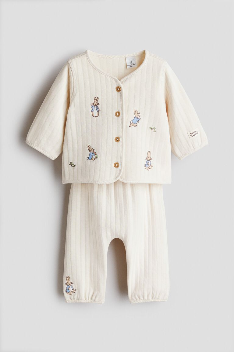 2-piece printed cotton set