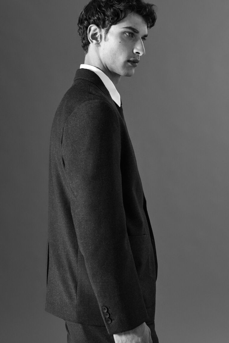 WOOL-FLANNEL BLAZER - REGULAR