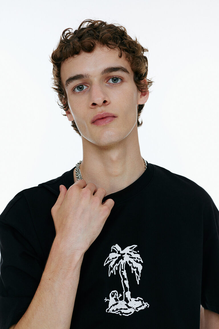 Loose Fit Printed T-shirt