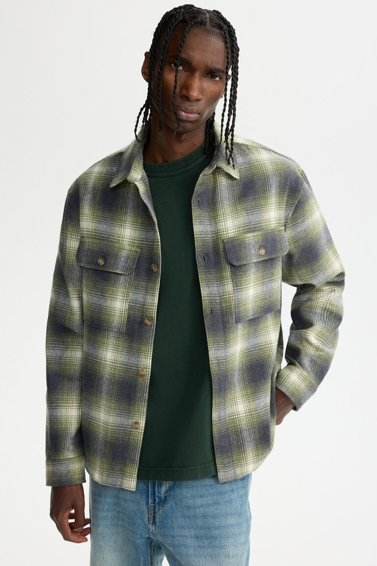 Regular Fit Flannel overshirt