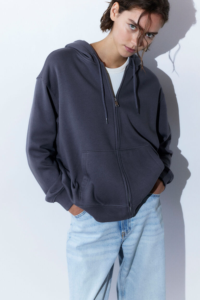 美品✨セオリー SHEER COTTON2 ZIP HOODIE ブルー S SHEER COTTON2 ZIP HOODIE パーカー ジップアップ 長袖 薄手
