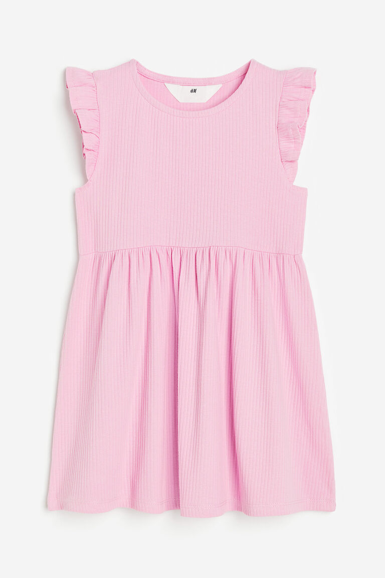 Ribbed Jersey Side Cutout Dress main image 1