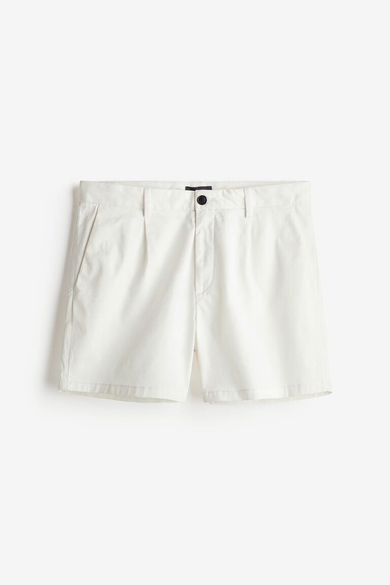 Regular Fit Pleat-detail shorts
