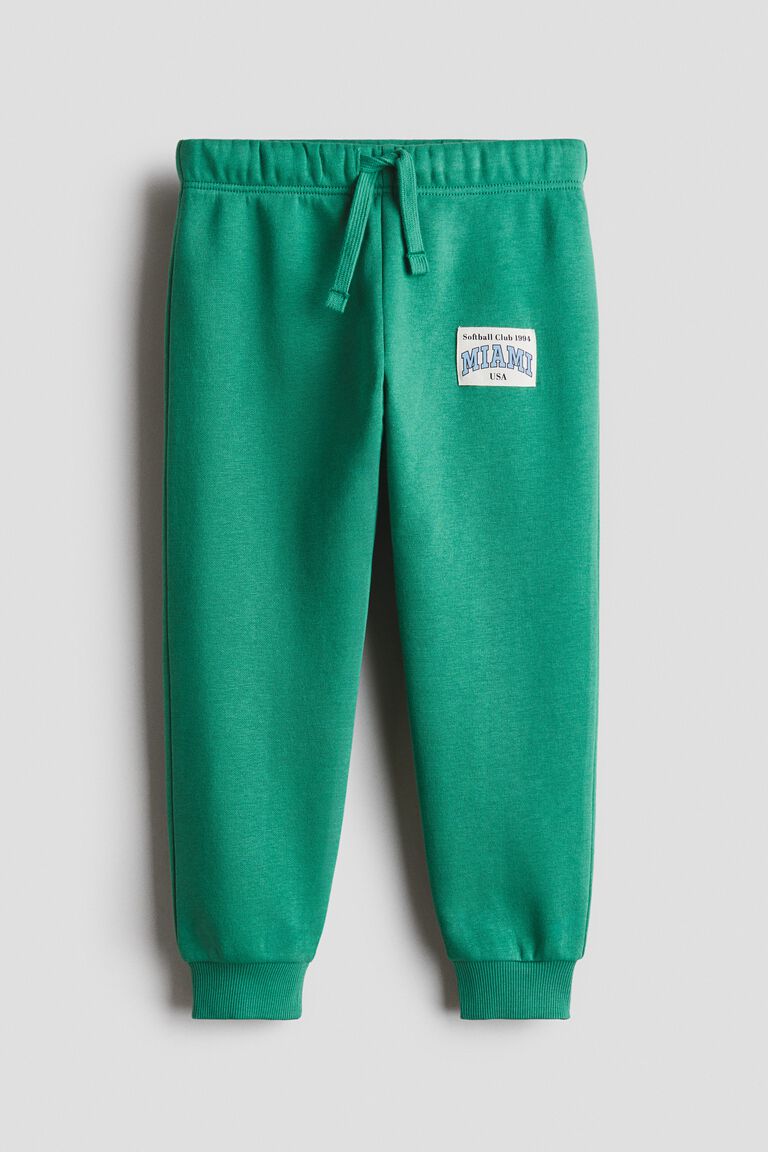 Printed joggers