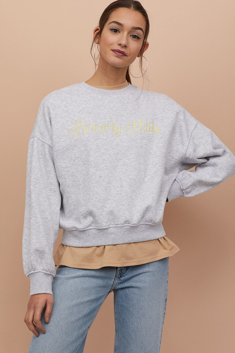 Boxy sweatshirt