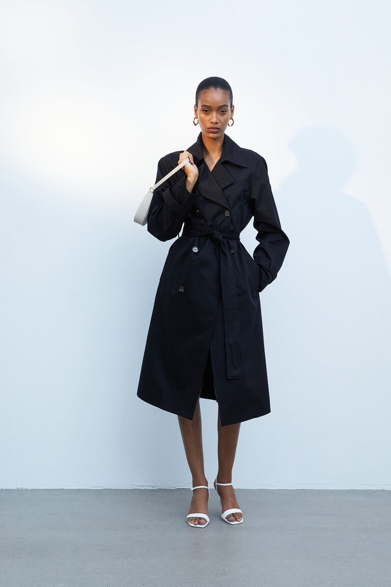 Womens Coats Beige Trench Coat H&m Coat Hundm Trenchcoat Damen