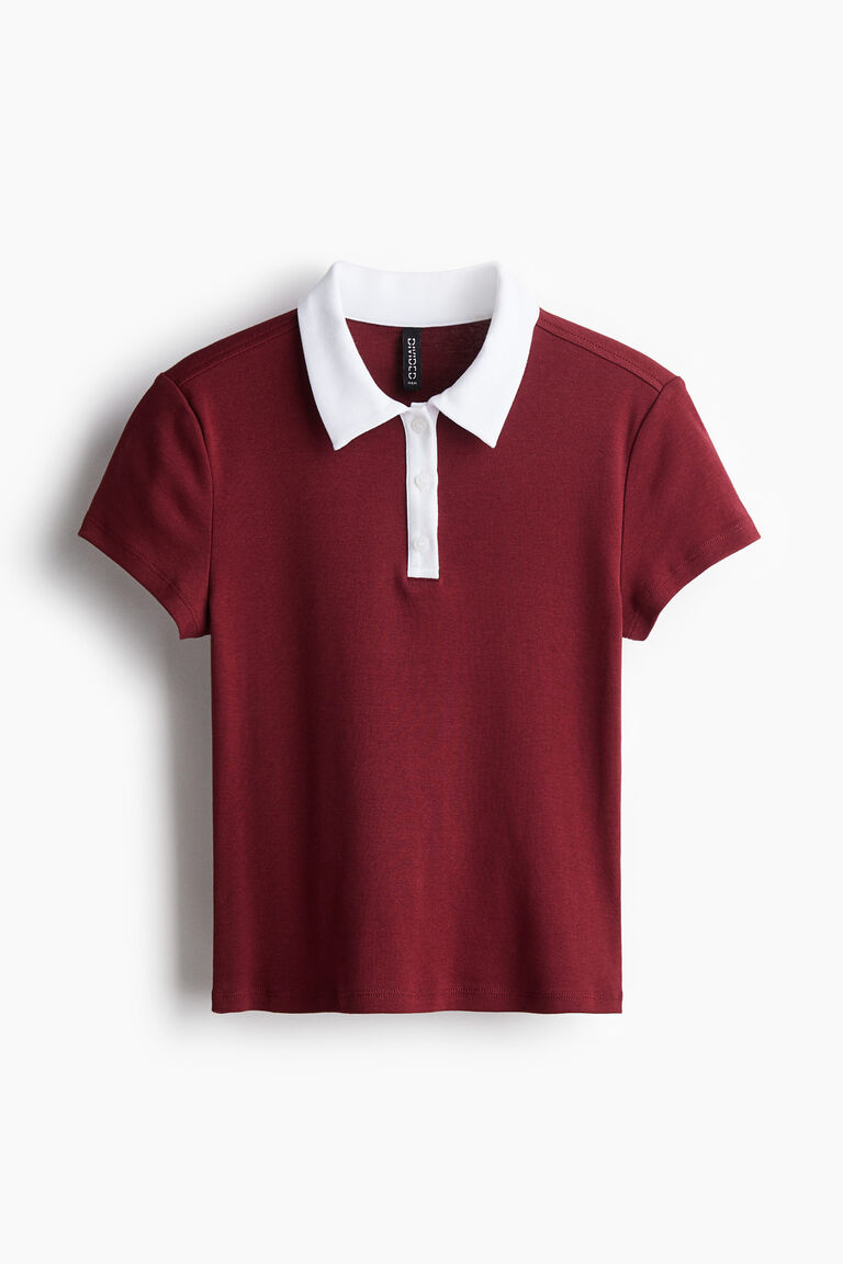 Cropped Polo T-Shirt main image 1