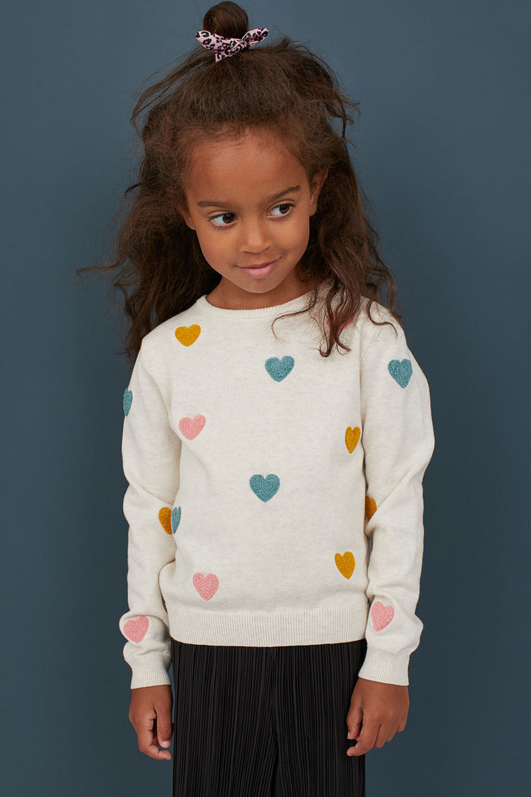 Fineknit cotton jumper