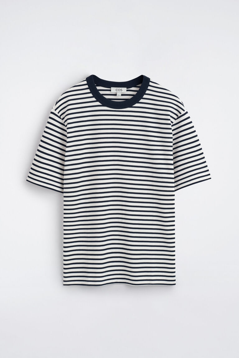 INTERLOCK COTTON CREW-NECK T-SHIRT