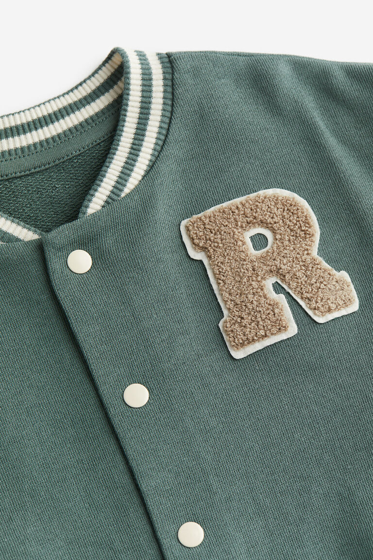 Appliqué Cardigan Well Played main image 0