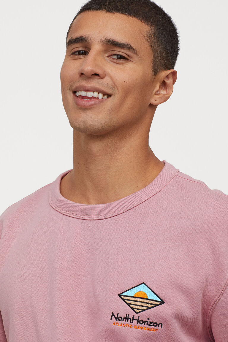 Hxxm motif detail sweatshirt Clearance