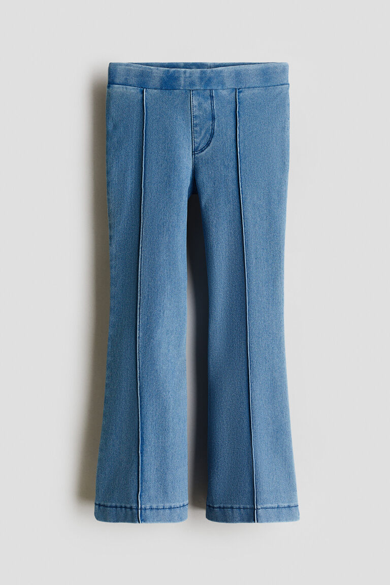 Flared jeggings