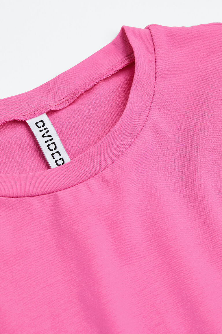 Flaredskirt jersey dress