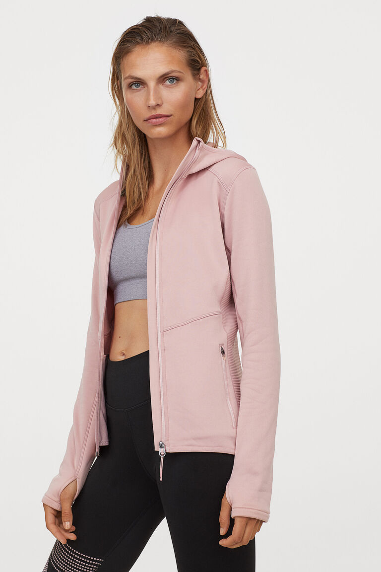 Zip Through Sports Hoodie